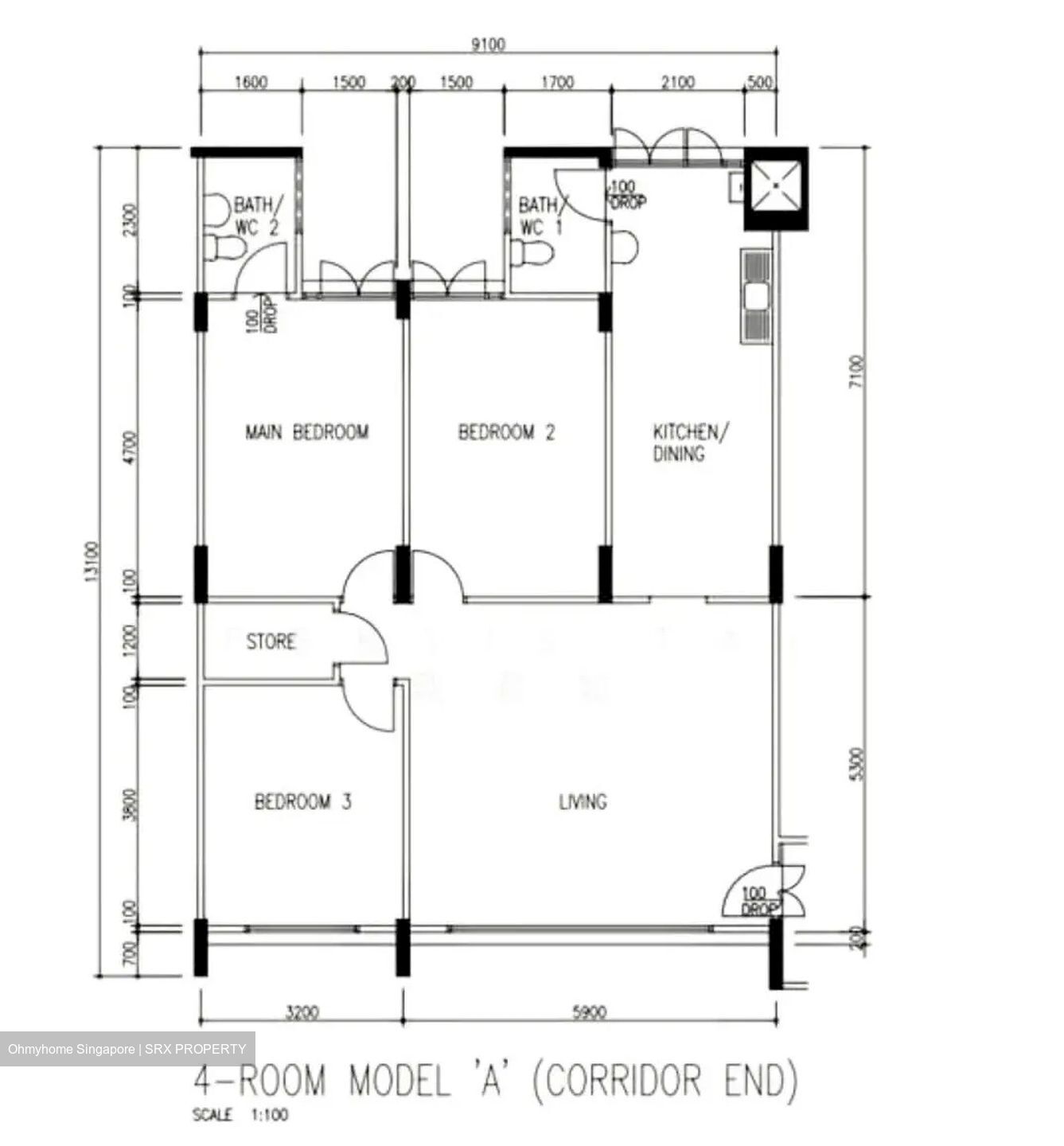 Blk 617 Hougang Avenue 8 (Hougang), HDB 4 Rooms #546992121